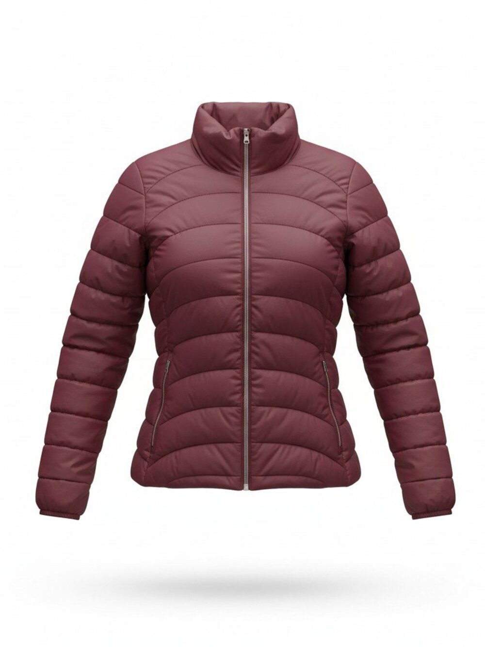 GAP Burgundy Maroon Packable Lightweight Puffer Jacket (Size M)